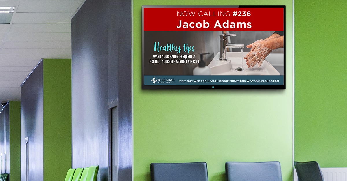 Indoor Digital Signage in hospitals