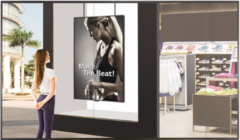Window Digital Signage for stores