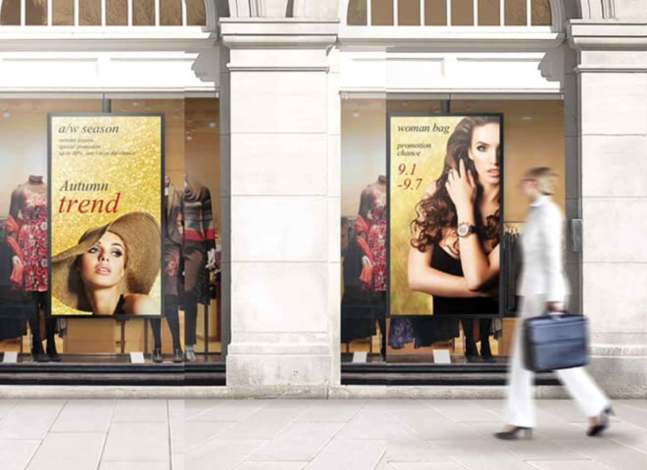 Window Digital Signage for stores -9