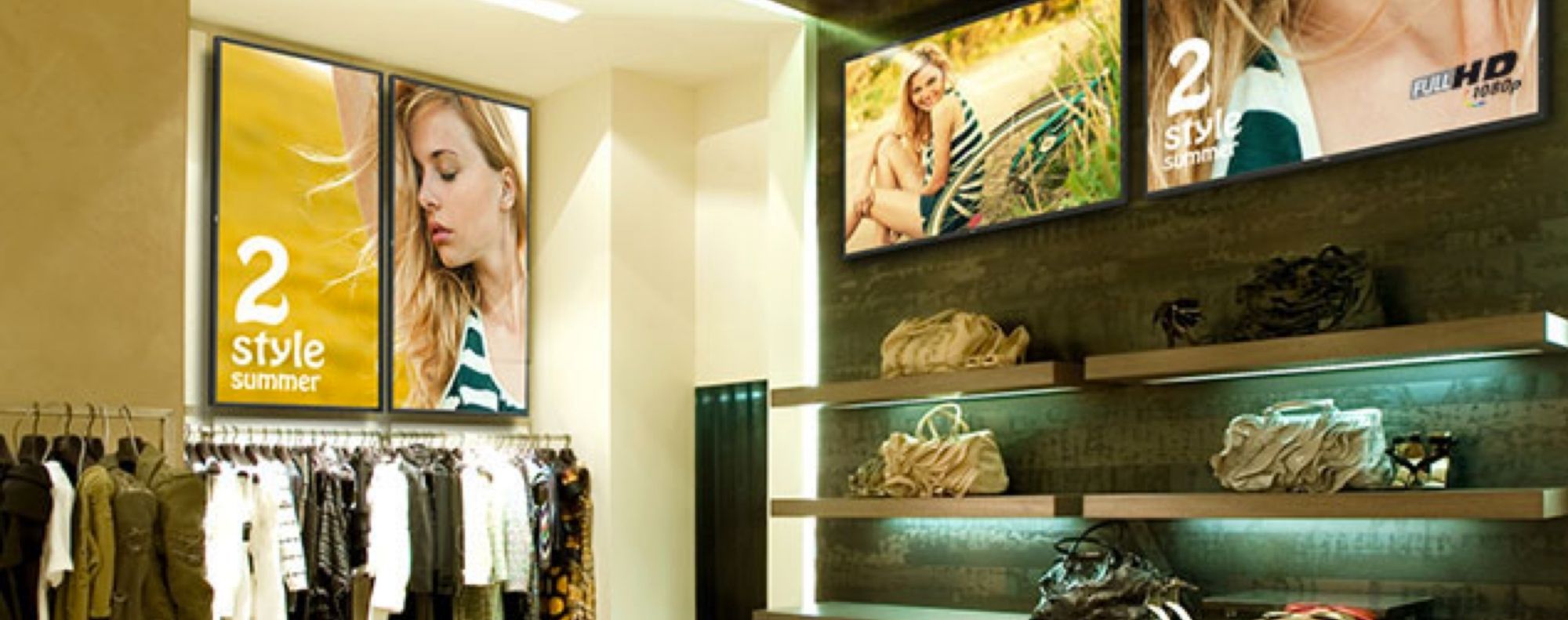 Retail Digital Signage in stores