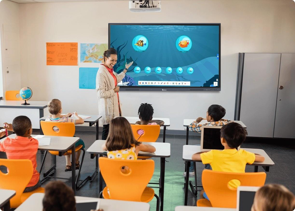 interactive flat panel for education