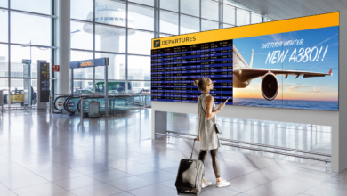 airport digital signage -2